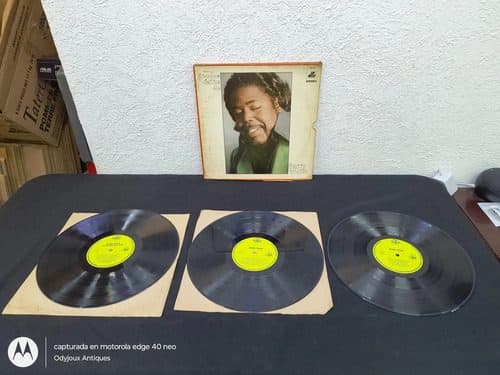 Disco Vinilo Barry White Grandes Éxitos 3pack Gamma 1976 Mex Edición Limitada