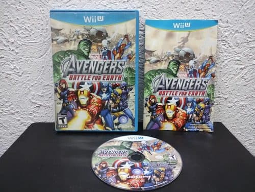 Avengers Battle For Earth Marvel Nintendo Wii U Original