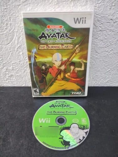 Avatar The Last Airbender The Burning Earth Para Wii