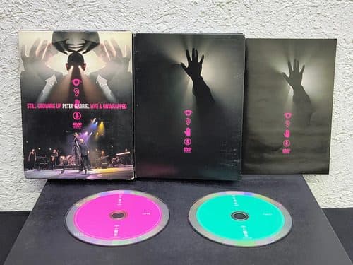 Dvd Still Growing Up Peter Gabriel Live & Unwrapped Originl Edición Limitada