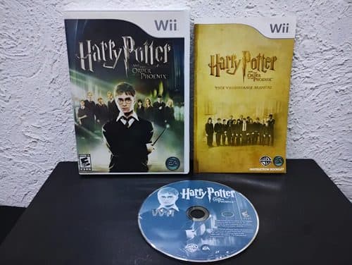 Harry Potter And The Order Of The Phoenix Wii Completo Orig — Gaming vintage, años NOW