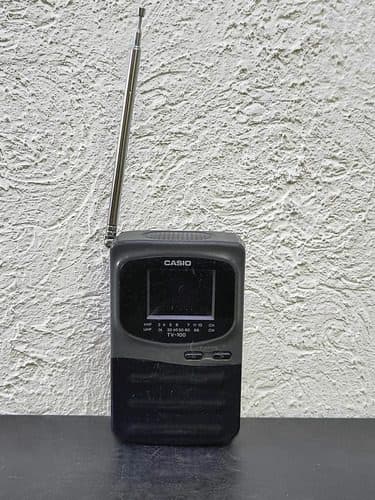 Tv Casio Portátil Mod. Tv100b Para Reparar No Funciona