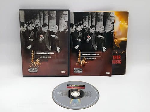 Dvd Rammstein-live Aus Berlin Universal 1999 Usa Original