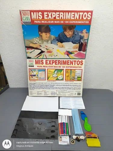 Mis Experimentos Novo Gama España Juego De Mesa Incompleto — Coleccionables vintage