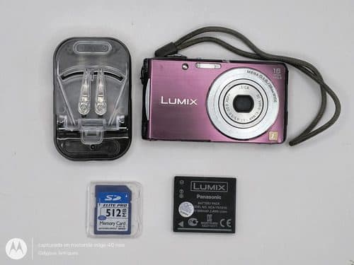 Camara Digital Panasonic Lumix Dmc-fh5 16mpx Leica 28mm Wide Violeta