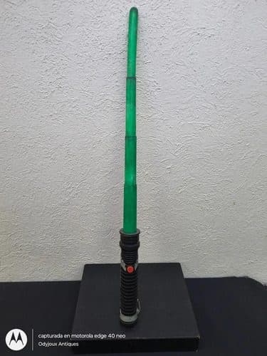 Espada Sable Star Wars Verde Hasbro 1999 Retráctil Original Verde