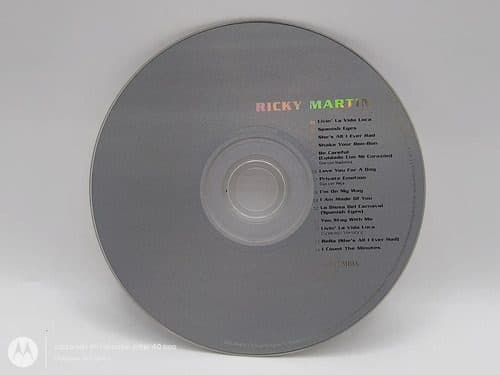 Cd Ricky Martin - Homónimo 1999 Columbia Solo Disco Original Estándar — Audio vintage, años 90s
