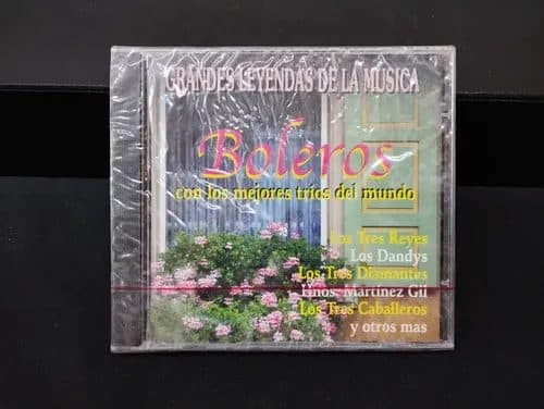 Cd Boleros Con Los Mejores Trios Del Mundo 2002 Original Estándar