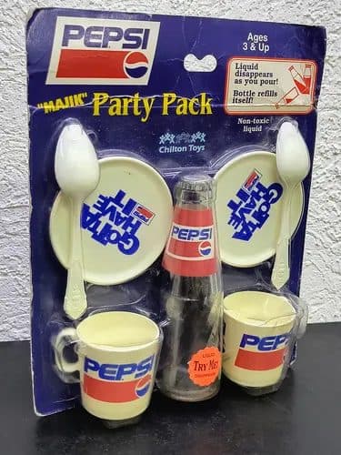 Pepsi Majik Party Pack Vintage Botella Mágica 90's Retro — Coleccionables vintage, años 90s