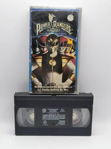Vhs Power Rangers La Película Videovisa 1995 Español Originl