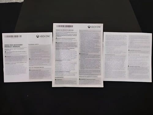Manuales Para Consola Xbox One 3pzas Originales