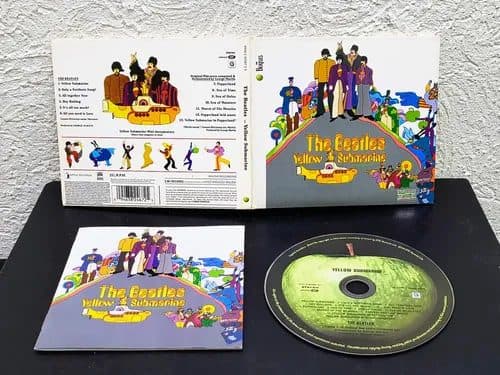 Cd Yellow Submarine - The Beatles Completo Año 2009 Original Edición Limitada — Audio vintage, años NOW