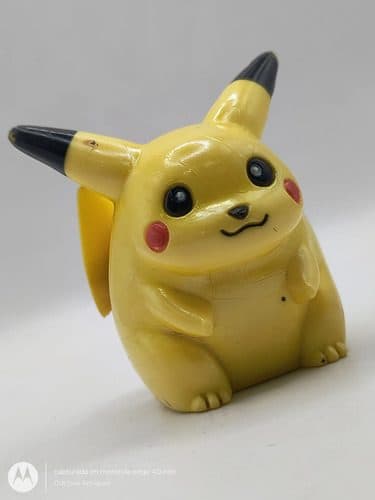 Figura De Vinil Pikachu Pokémon Bootleg Retro De Los 90s 7cm
