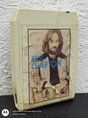 Eric Clapton Cassette 8 Pistas 1970 Inglaterra Polydor Raro