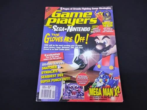 Revista Game Players Magazine Vol 8 Ed. 1 Enero 1995 Sega