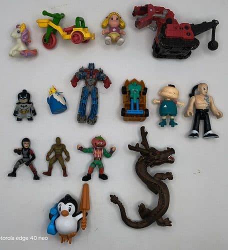 Lote Figuras Retro 00s Fortnite Imaginext Hasbro Mattel 15pz