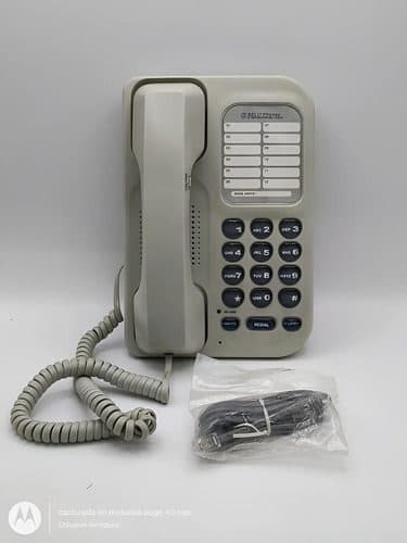 Teléfono De Mesa Bell Phones Mod. 21700 Filipinas Vintage Gris