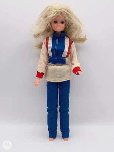 Muñeca Barbie Vintage Retro Años 80's Marca Tong Con Detalle
