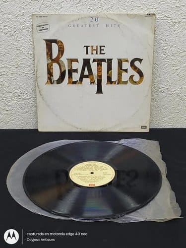 Disco Vinilo The Beatles 20 Greatest Hits Emi Records 1982 Edición Limitada
