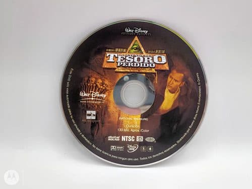 Dvd La Leyenda Del Tesoro Perdido Disney Solo Disco Original