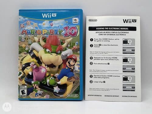 Mario Party 10 Wii U Nintendo Solo Caja Original Usado