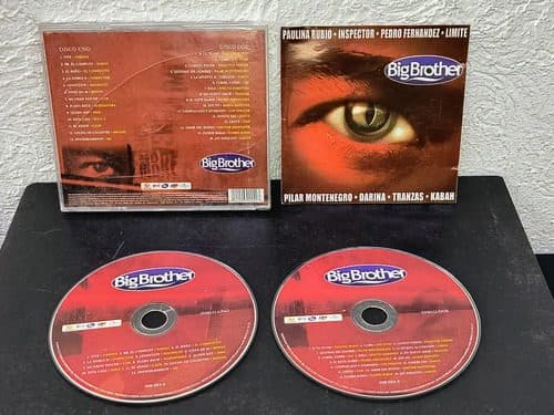Cd Big Brother Rojo 2 Cd's-paulina Kabah Inspector Original Estándar