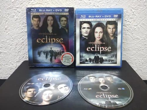 Eclipse Pelicula Blu-ray + Dvd Edición Especial Original