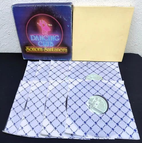 Disco Lp Acetato Dancing Club Sonora Santanera 8-pack 1985 Edición Limitada