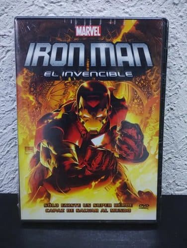 El Invencible Iron Man Pelicula Animada Dvd Original Sellada