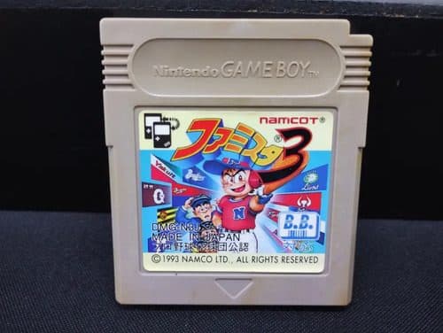 Famista 3 Béisbol Game Boy Nintendo Japonés Gbc Original — Gaming vintage, años 90s