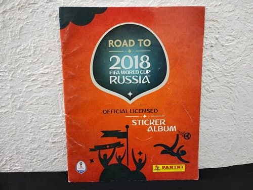 Álbum Road To 2018 Fifa World Cup Russia Panini 69 Estampas Álbum Road To 2018 Fifa World Cup Russia Panini