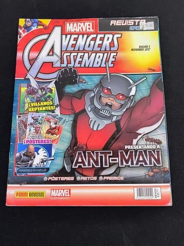 Revista Marvel Avengers Assamble Ant-man Panini #05 Nov 2017