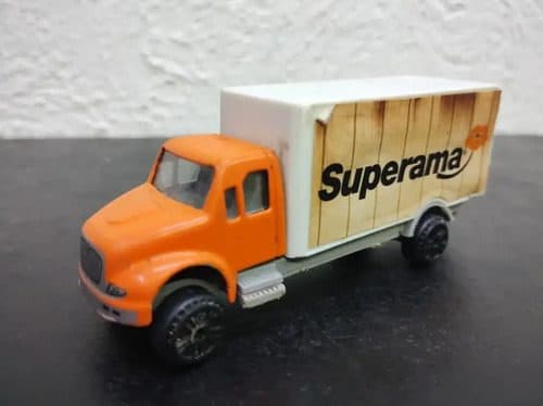 Carrito Camion Superama Vintage Escala 1:64 Original Naranja — Coleccionables vintage