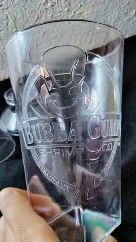 Shaker Mezclador De Bebidas Bubba Gump Original Colección Blanco