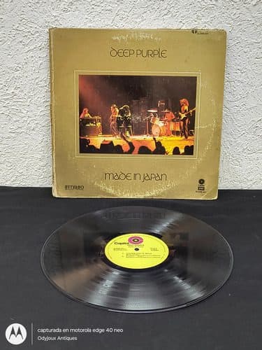 Disco Vinilo Deep Purple Made In Japan 1973 Mex Incompleto Edición Limitada