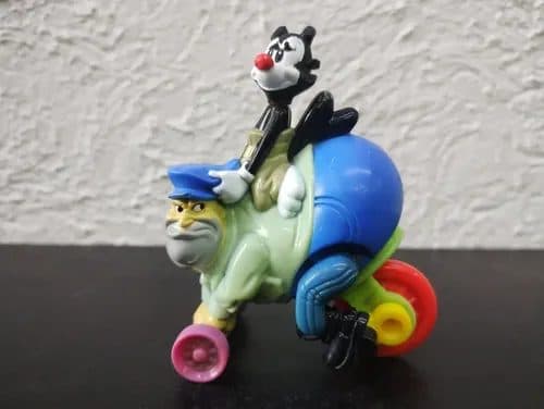 Figura Animaniacs Yakko Y Policía Vintage 1993 Warner Bros