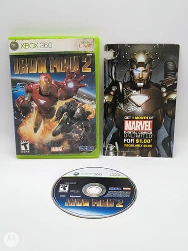 Iron Man 2 Para Xbox 360 Original
