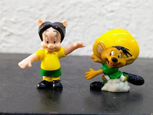 Figuras Looney Tunes Futbolocos Sonrics Set 2-pack Original