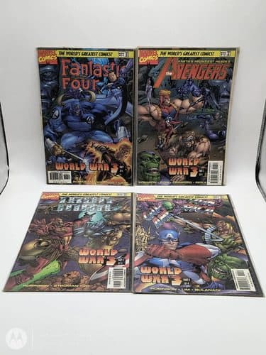 Cómics World War 3 (1997) Capitulos 1-4 Comp. Inglés Marvel
