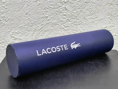 Estuche/cilindro Para Regalo Marca Lacoste Usado Original — Coleccionables vintage