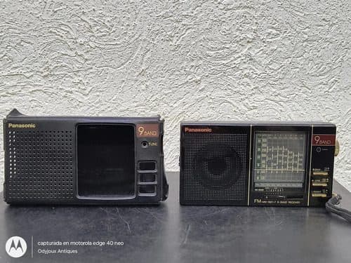 Radio Portátil Vintage Panasonic Rf-9 9 Bandas De Colección