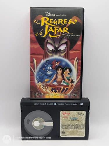 Película Beta El Regreso De Jafar Disney 1994 Aladdin Españl