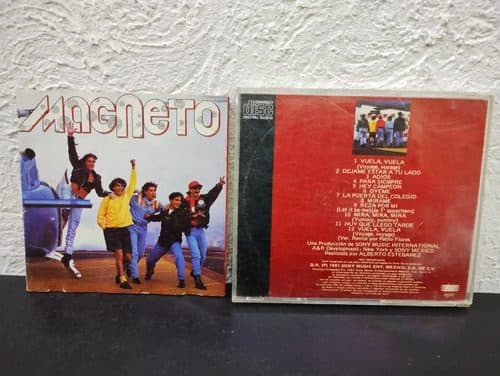 Cd Magneto - Vuela Vuela Solo Caja Y Portada Original Estándar