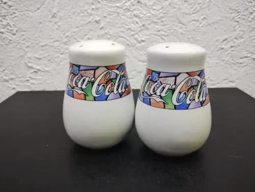 Coca Cola Salero Y Pimentero De Colección Vintage Original — Coleccionables vintage