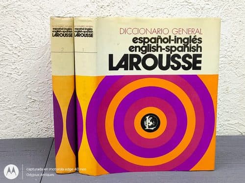 Diccionario General Larousse Español-ingles 2 Tomos 1983