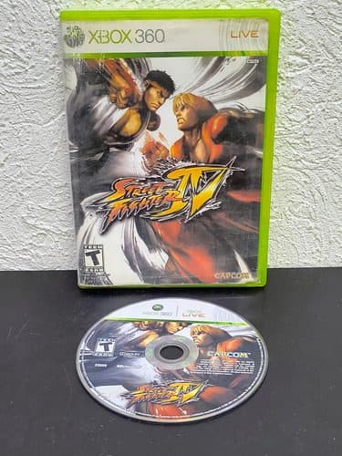 Street Figther Iv Para Xbox 360 Usado Original