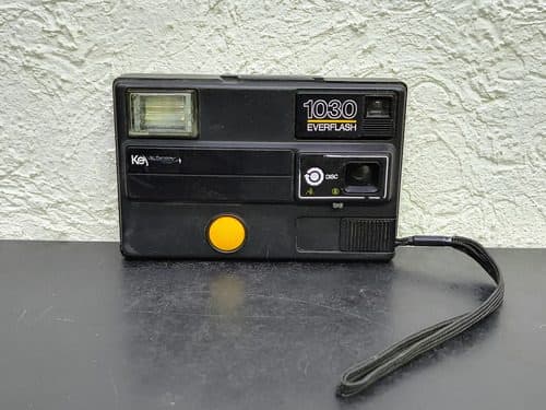 Camara Fotográfica Disco Everflash Keystone 1030 No Funciona Negro