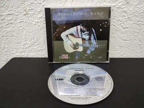Cd Alejandro Sanz - Basico Año 1994 Wea Original Estándar Concierto En Vivo