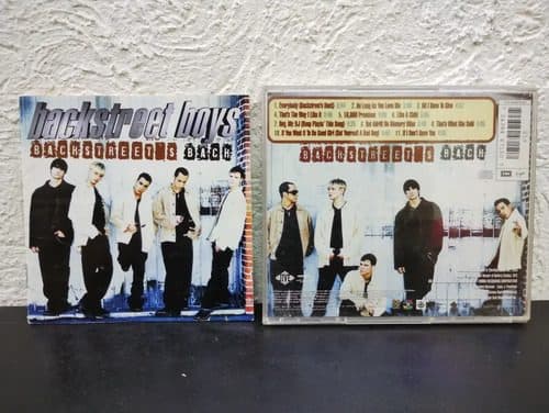 Cd Backstreet Boys - Backstreet's Back Solo Caja Y Portada Estándar