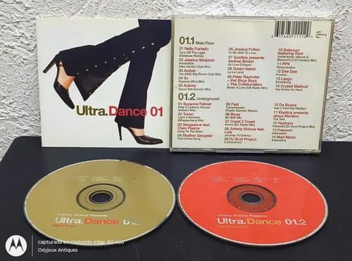 Ultra Dance 01 - Johnny Vicious (cd 2005) 2 Discos Estándar